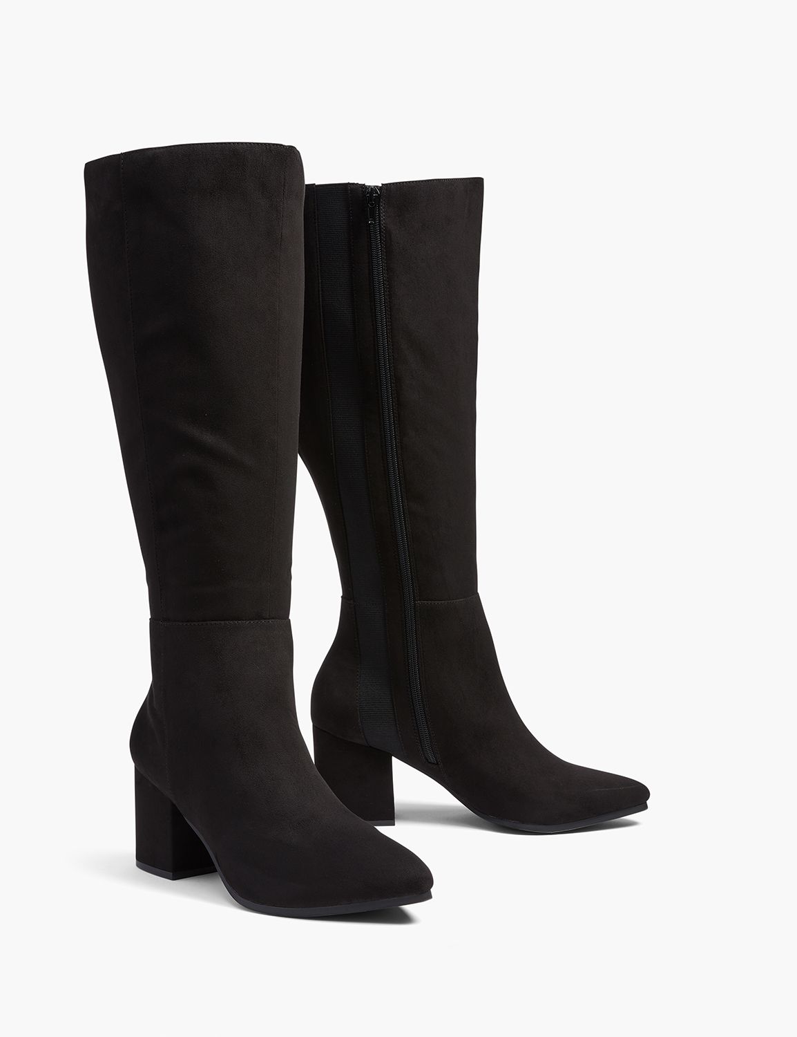 Lane bryant black clearance boots