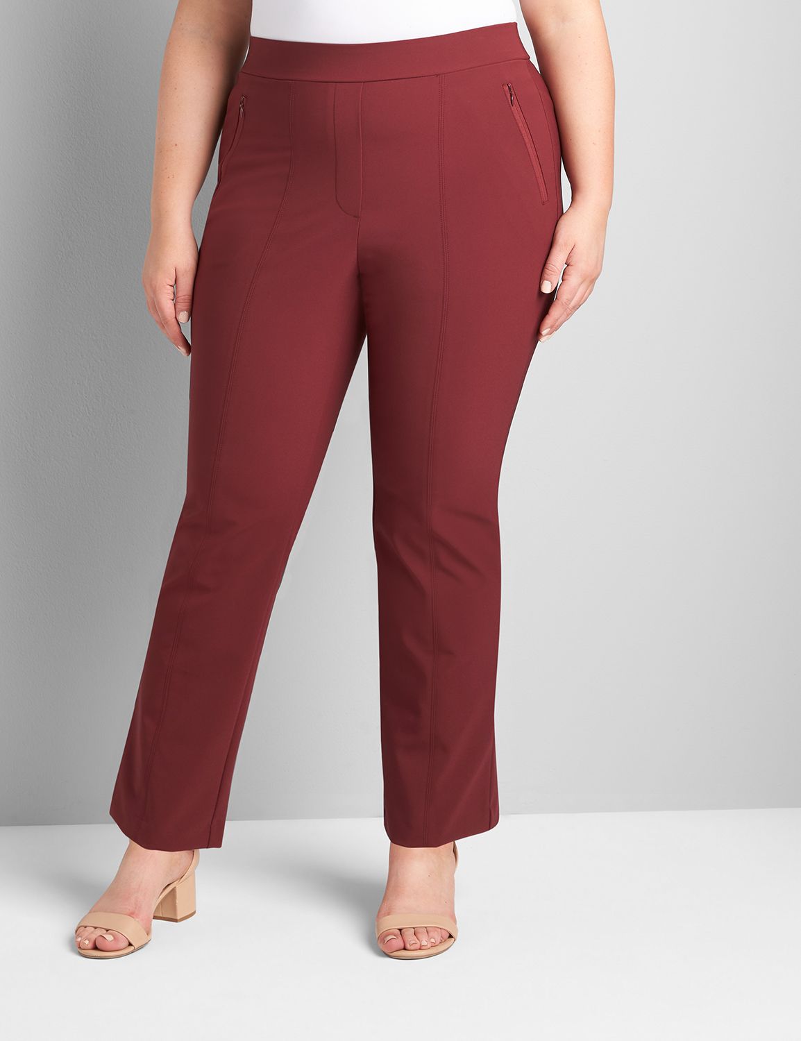 On-The-Go Straight Pant | LaneBryant