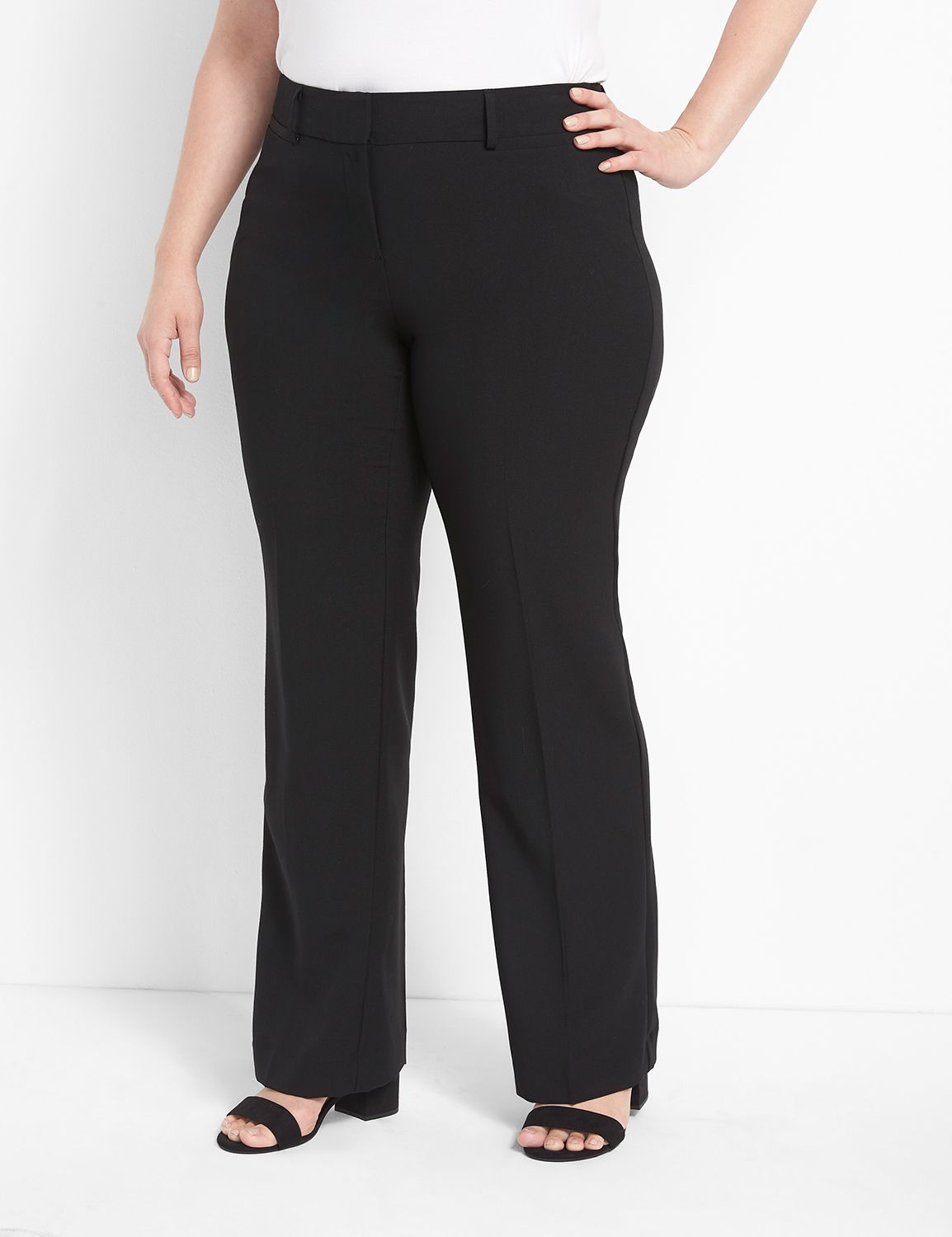 Curvy Fit Perfect Drape Straight Pant