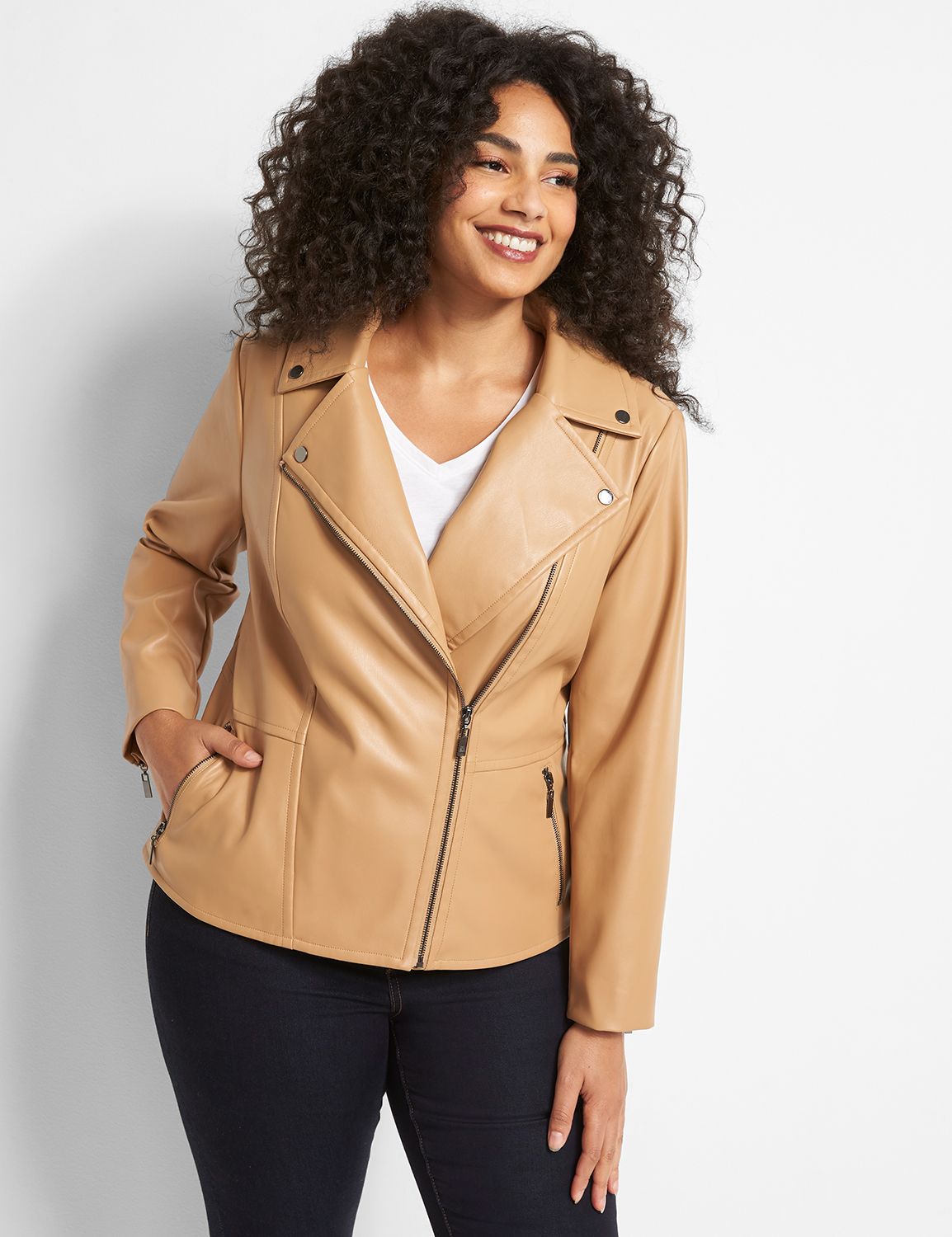 Lane bryant clearance peplum jacket