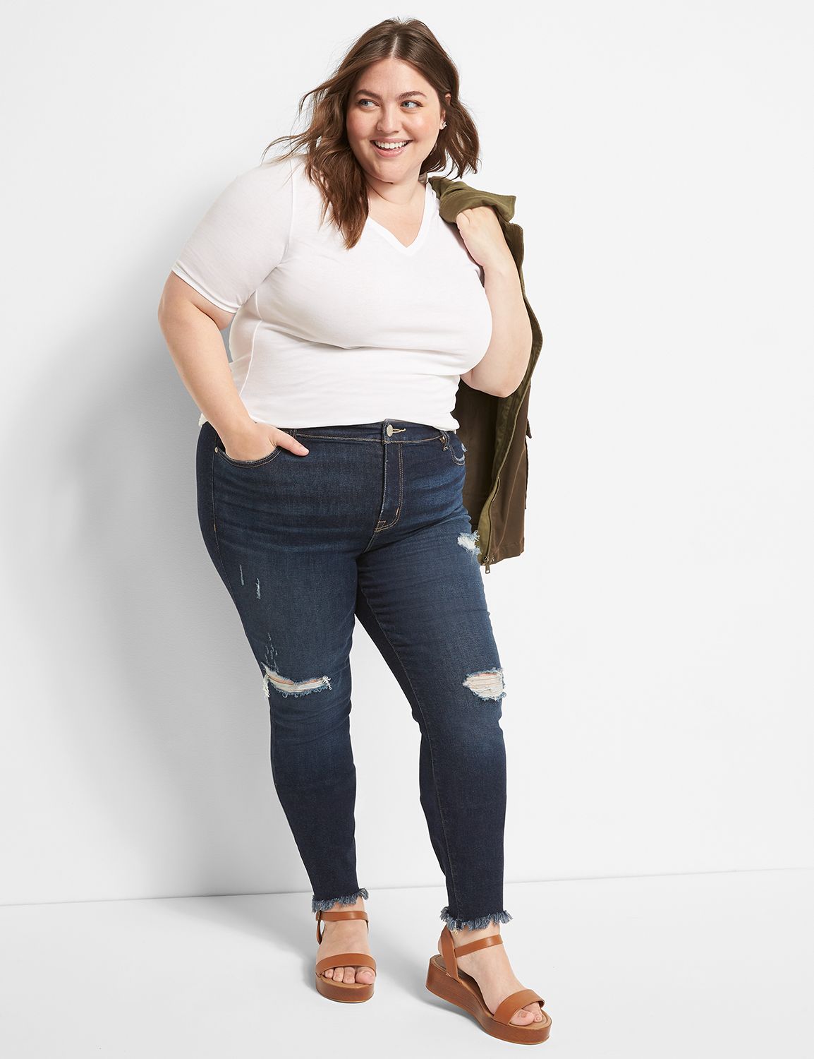 Bryant High Rise Thermal Skinny Jean