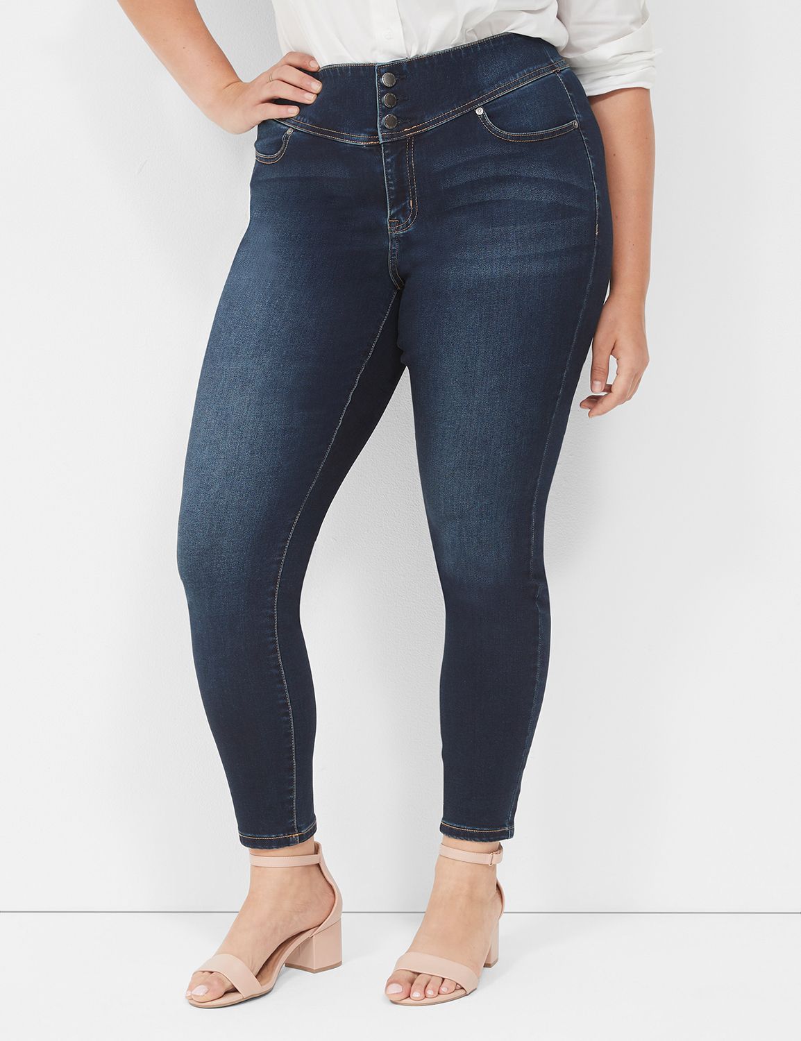 Women's Size 16 Plus Size Skinny Jeans | Bryant