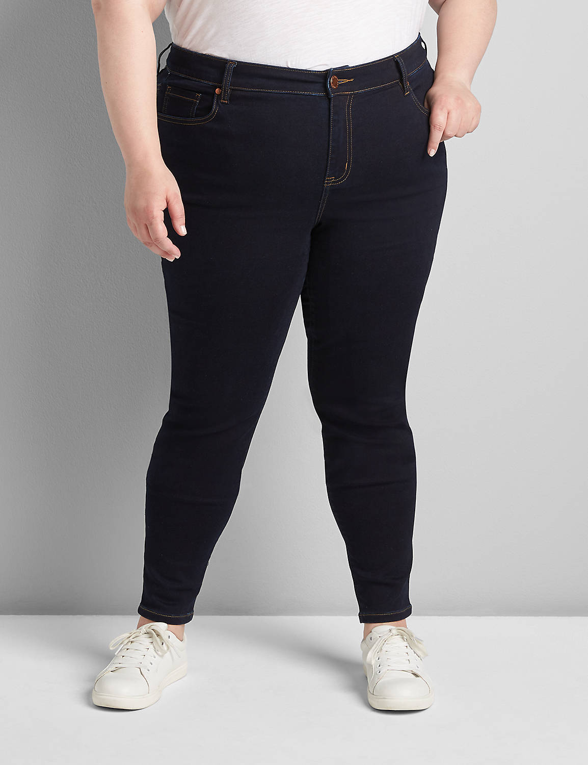 STRAIGHT FIT HIGH RISE SKINNY- RINS Product Image 1