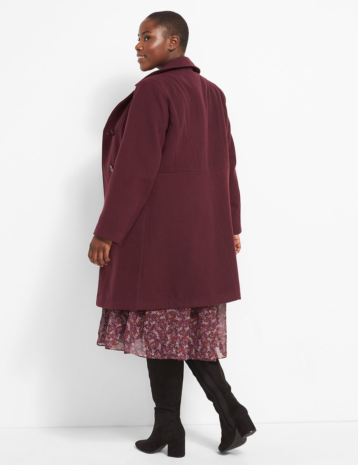 Lane bryant outlet wool coat