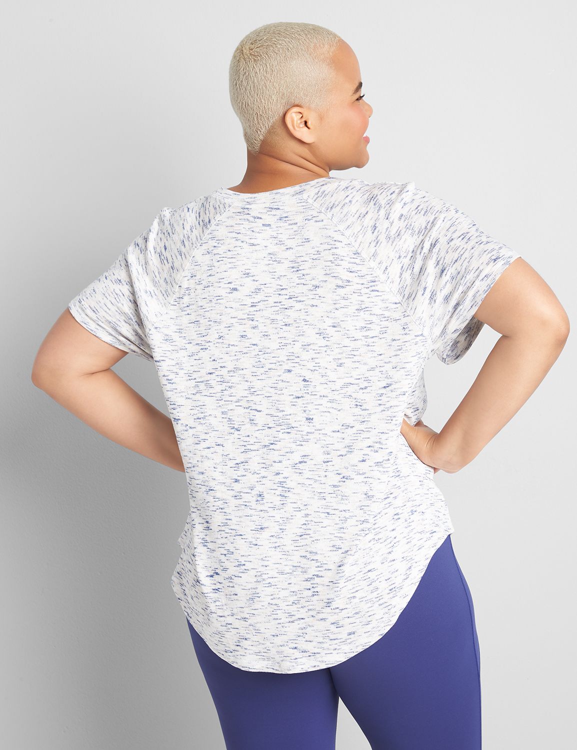 LIVI Short-Sleeve Top - Space Dye Product Image 2