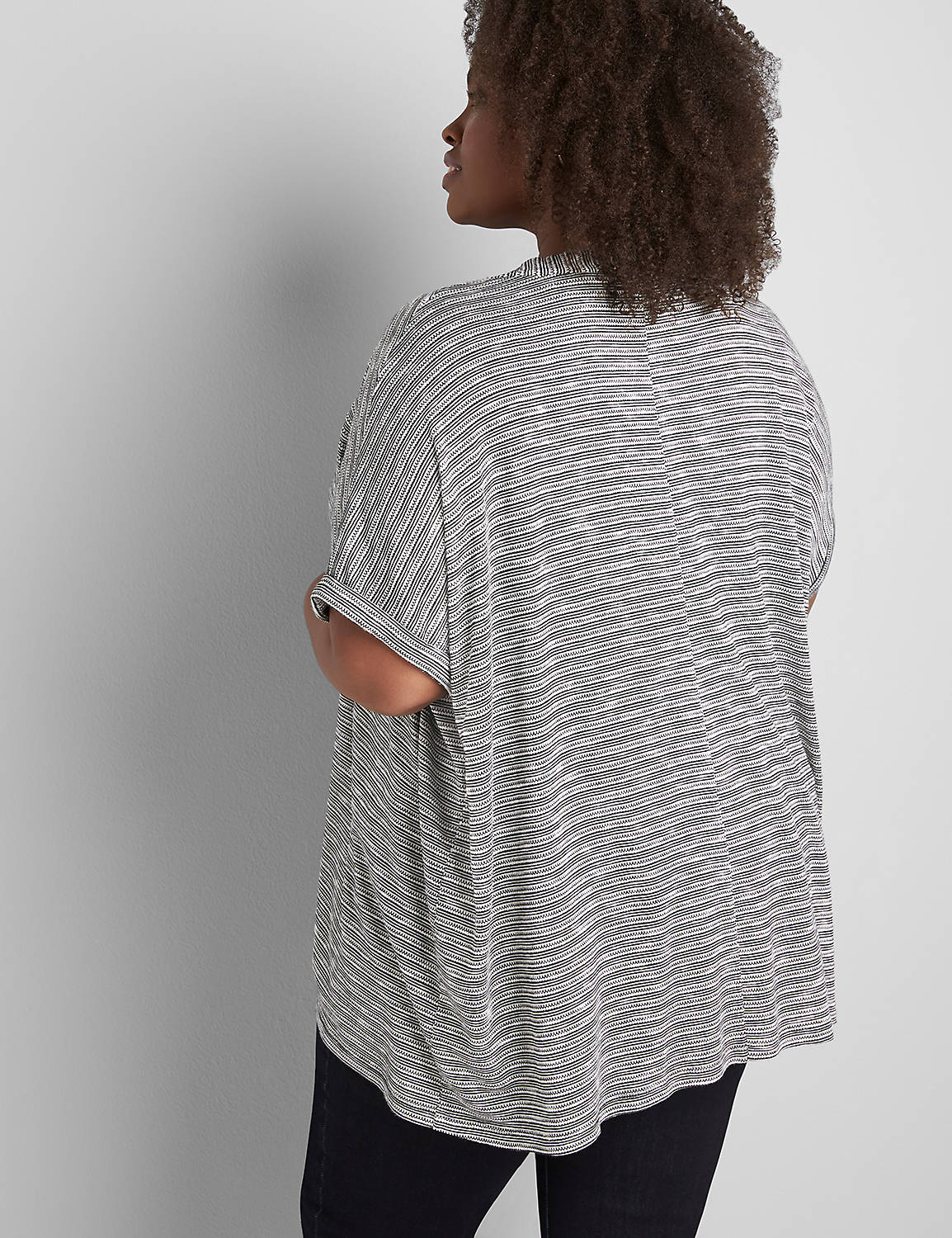 Cuffed Dolman-Sleeve Overpiece Product Image 2