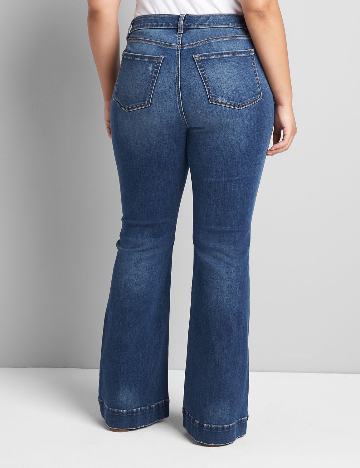 Lane bryant store bell bottom jeans