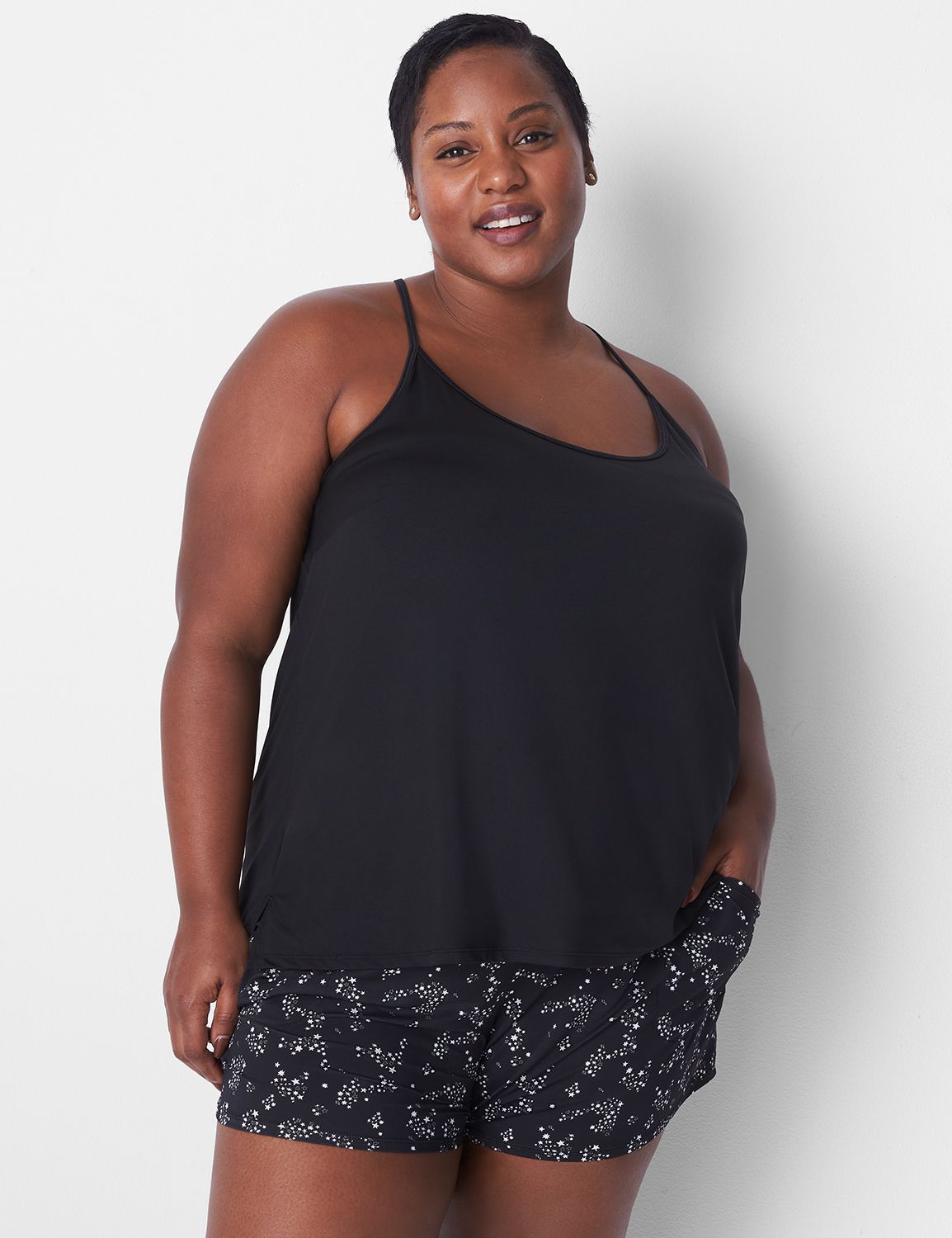 Lane Bryant Womens Seamless Cami By Shape By Cacique 14/16 Cafe Mocha, Trendy Plus Size Clothing