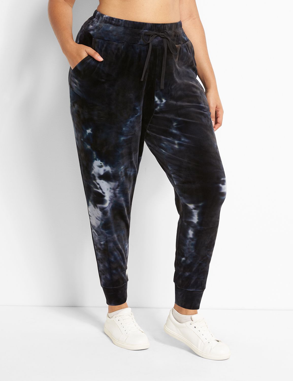 LIVI Mid Rise Velour Full Length Jo Product Image 1