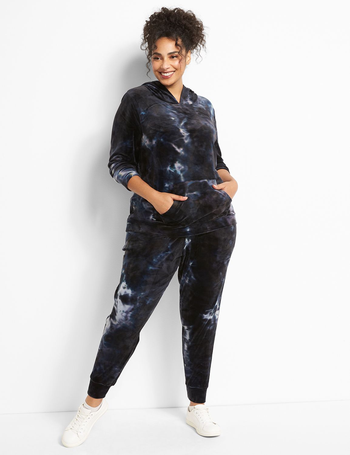 LIVI Mid Rise Velour Full Length Jo Product Image 3