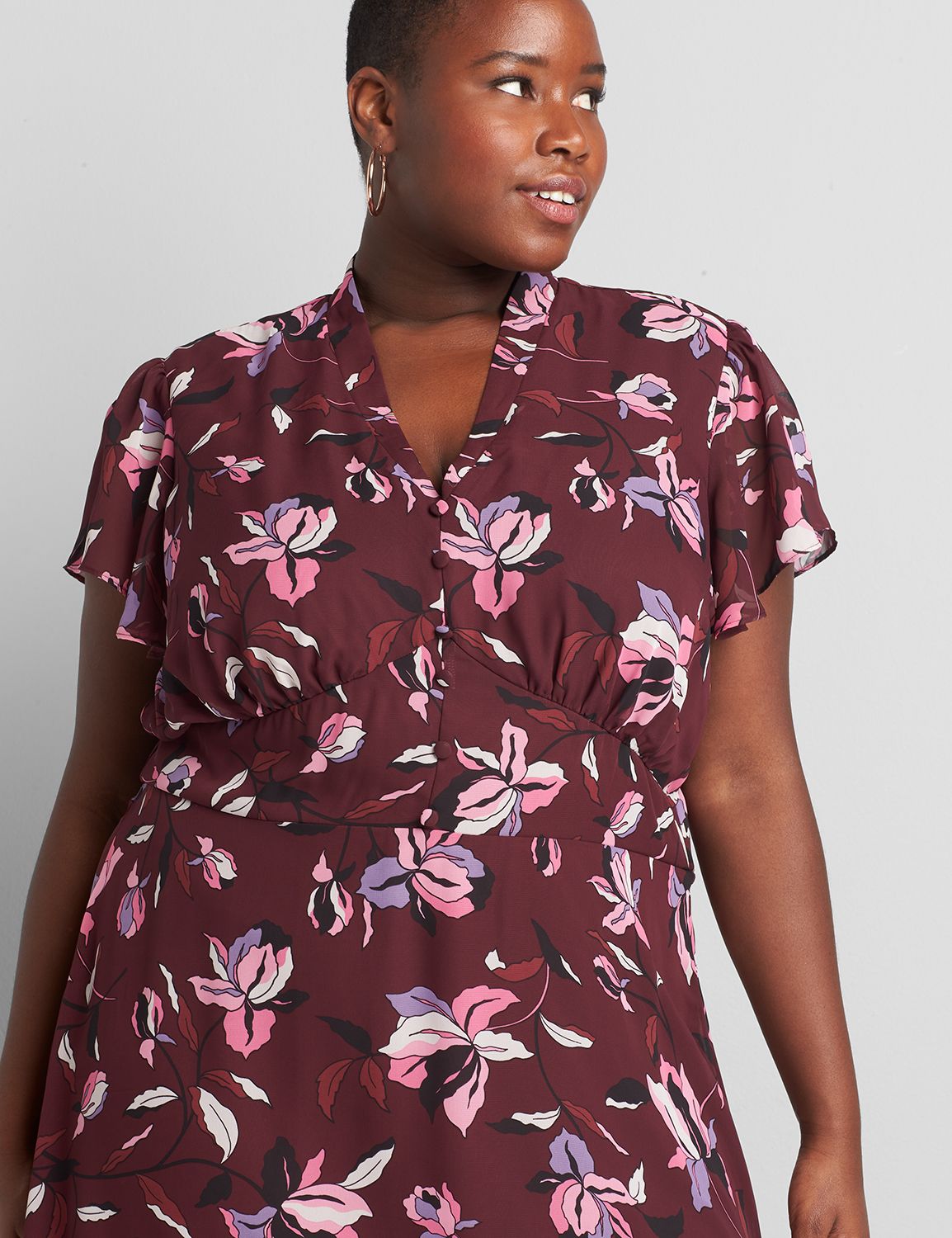 Lane bryant midi clearance dresses