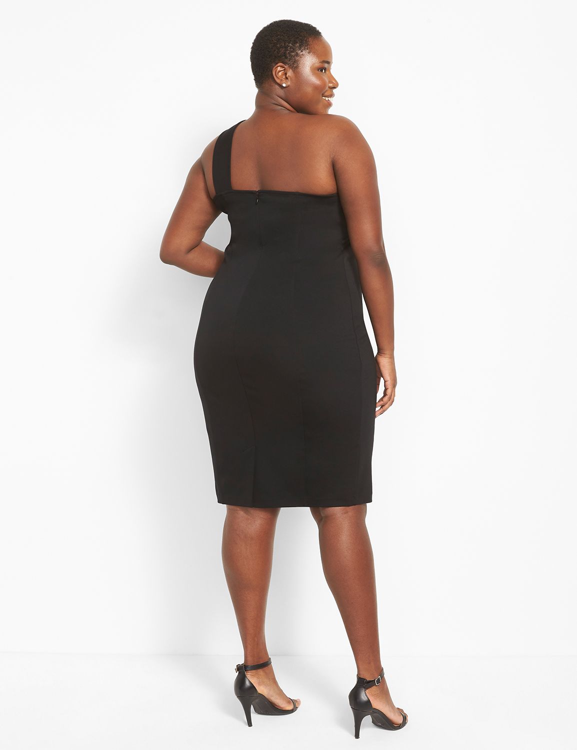 Sleeveless One Shoulder Asymmetric Product Image 2