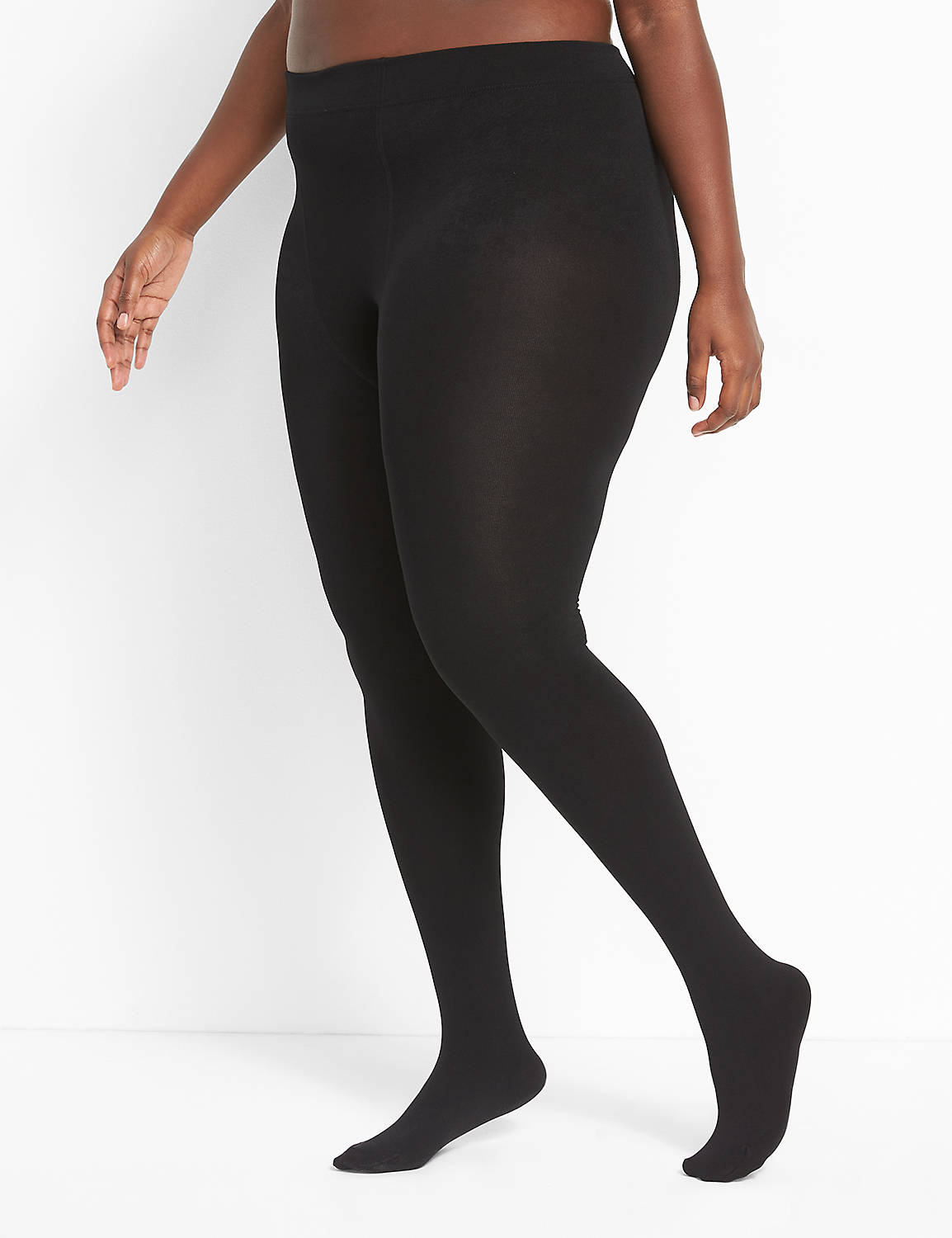 Fleece-Lined Tights - 80D - Super Opaque Product Image 1