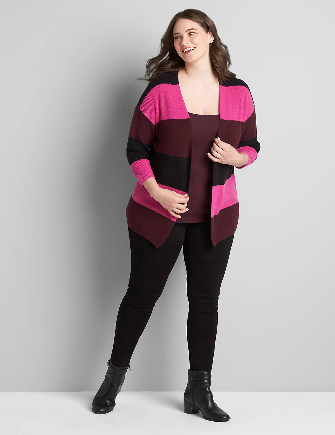 Open-Front Cardigan Product Image 3