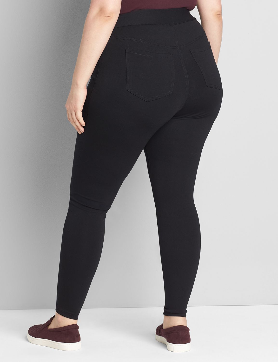 Lane bryant white sales leggings