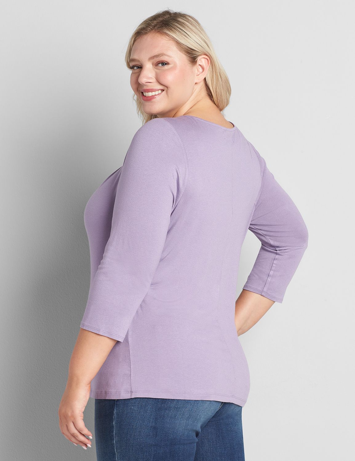 Pleat-Neck Illusion Top Product Image 2