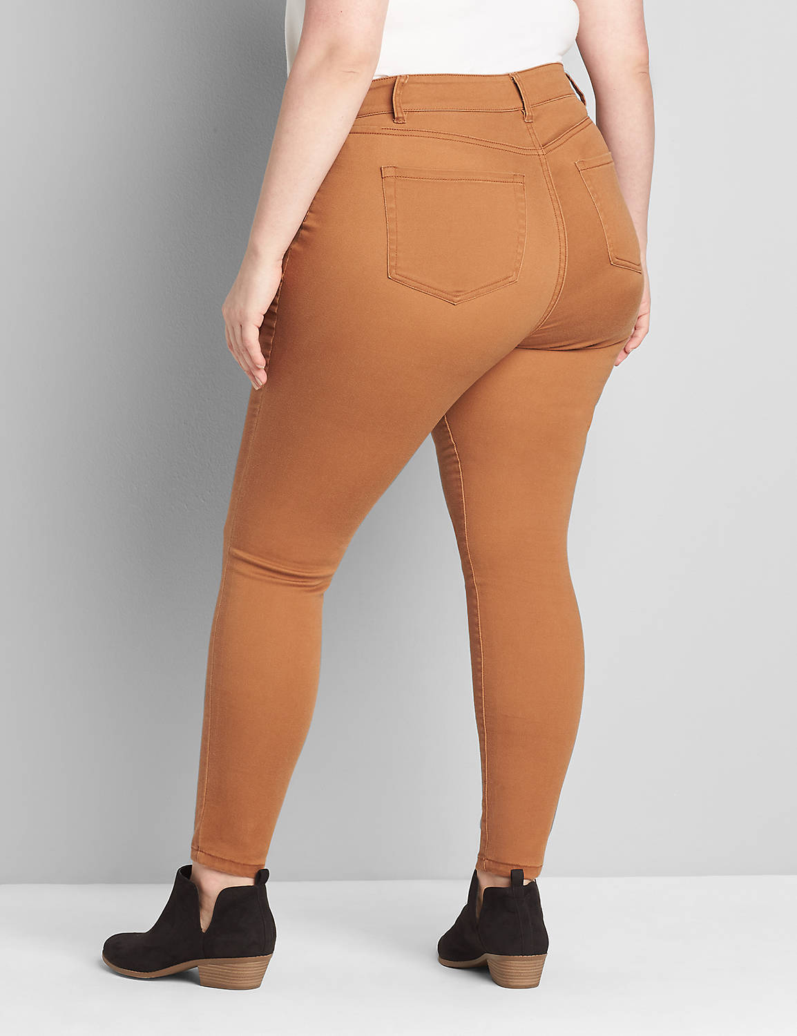 Curvy Fit High Rise 5 Pocket Sateen Product Image 2