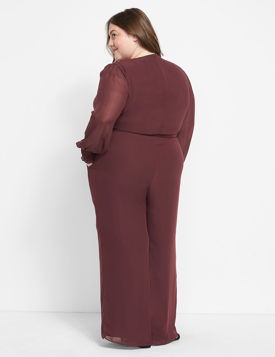 Wrap-Front Jumpsuit Product Image 2