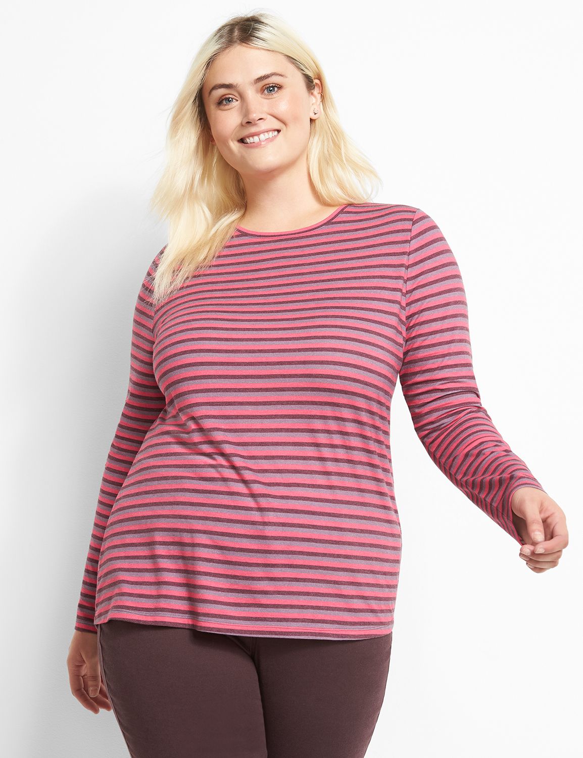 Lane bryant long sleeve hot sale shirts