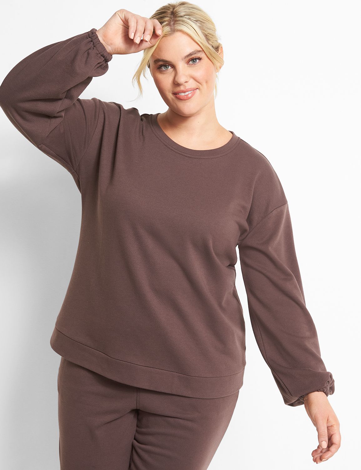 LIVI Crew-Neck Sweatshirt Product Image 1