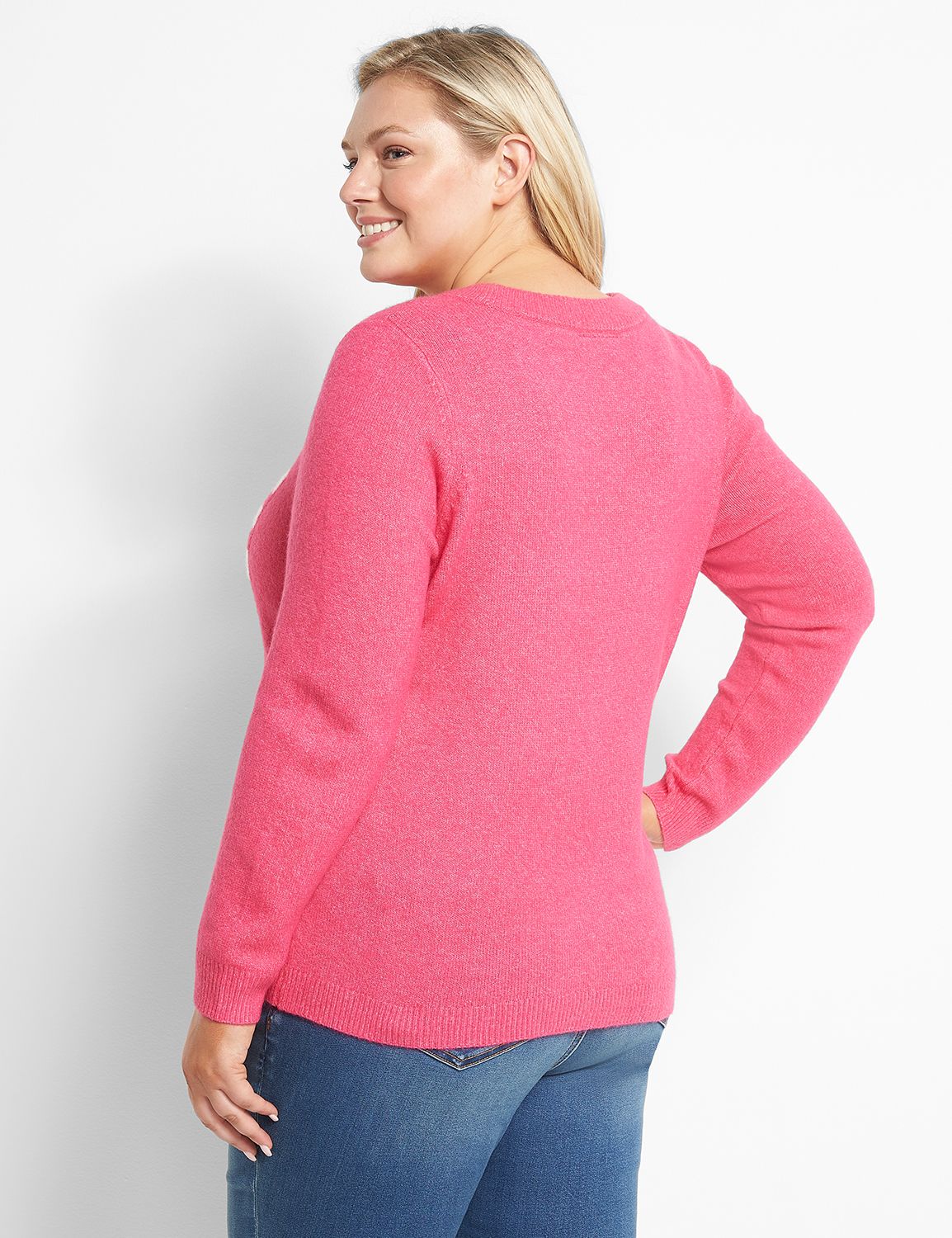 Crew-Neck Love Sweater Product Image 2