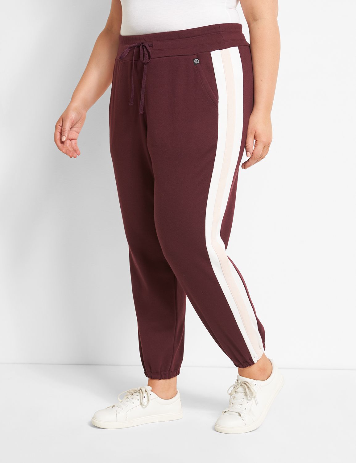 LIVI Mid Rise French Terry Full Len Product Image 1