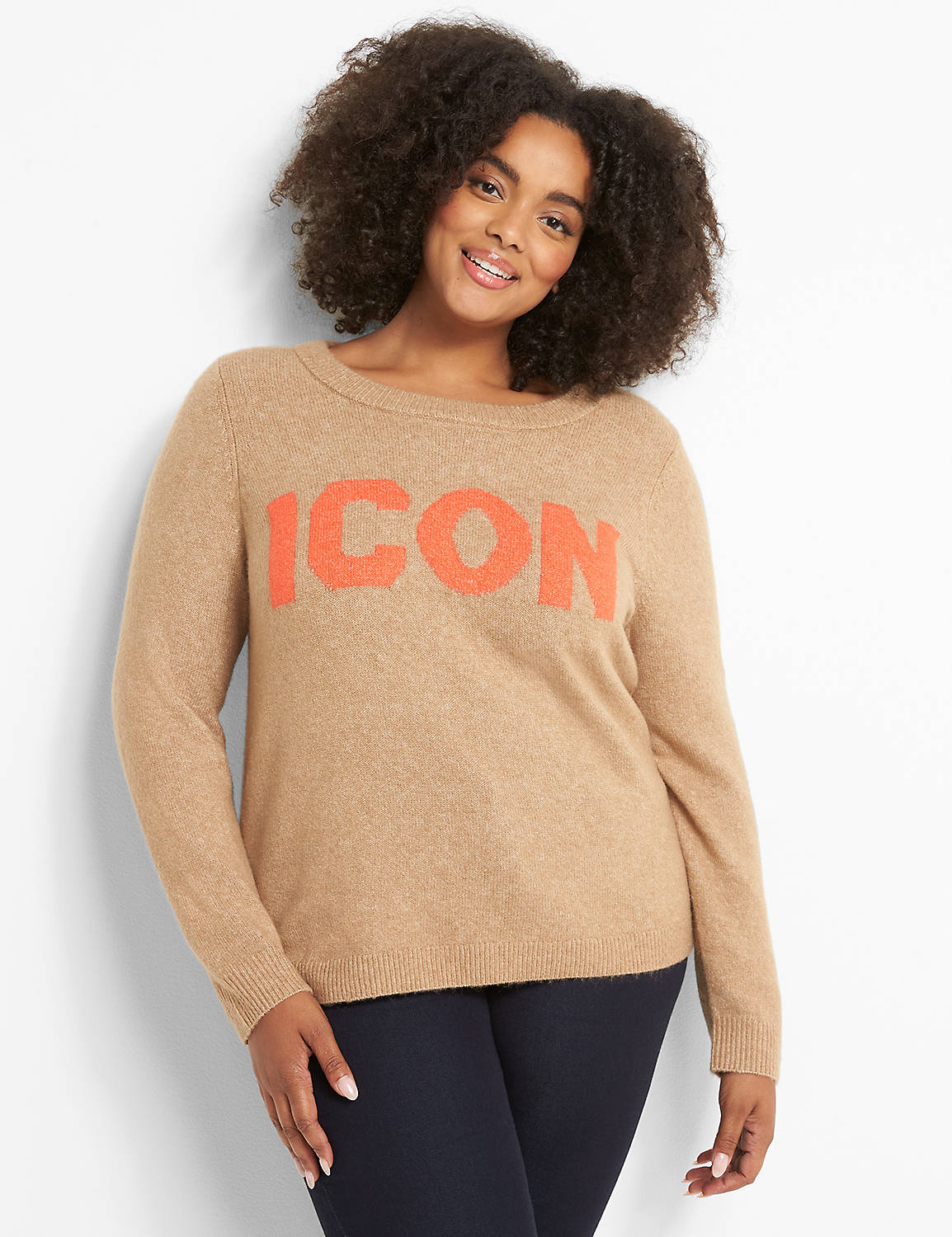 Crew-Neck Icon Sweater Product Image 1