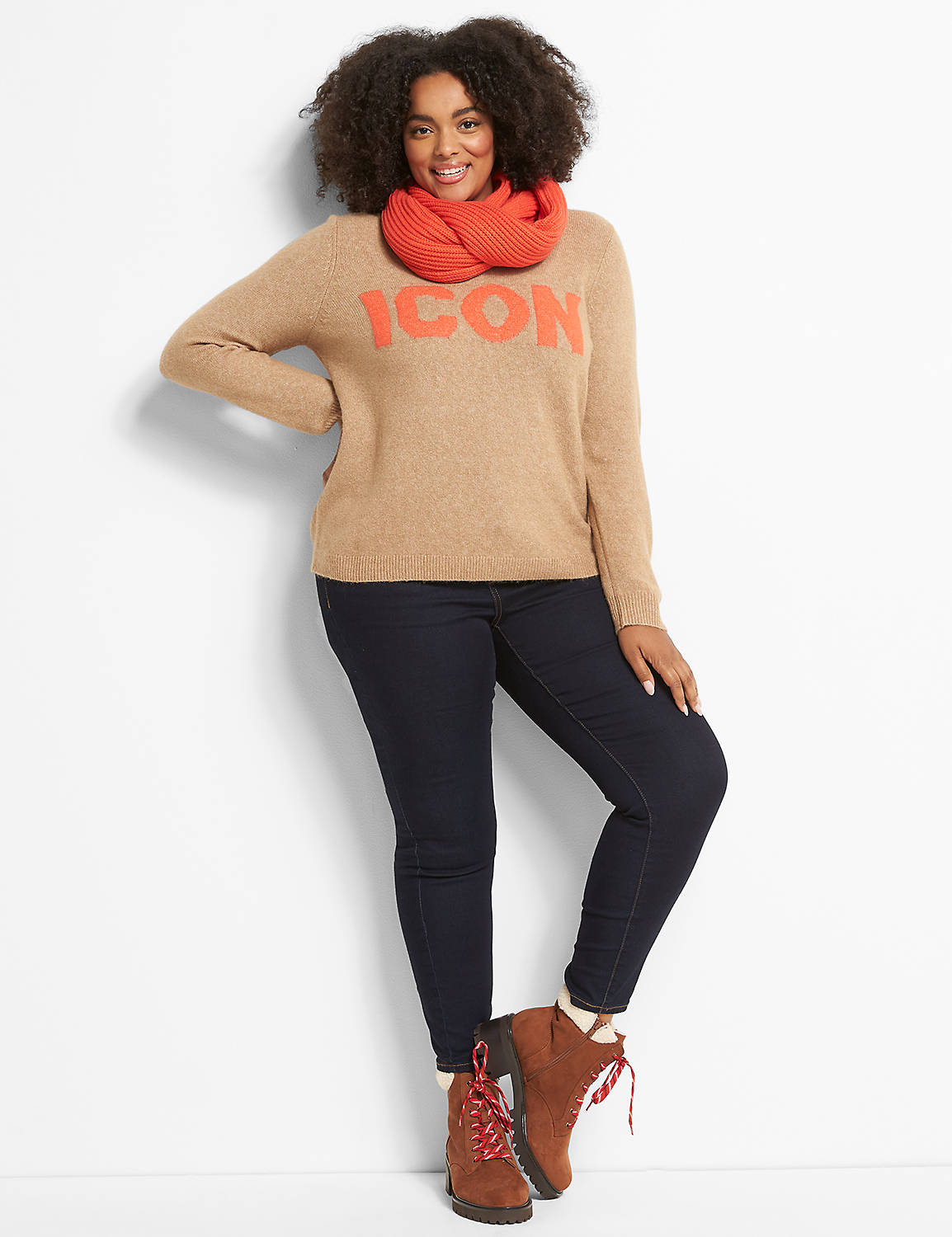 Crew-Neck Icon Sweater Product Image 3