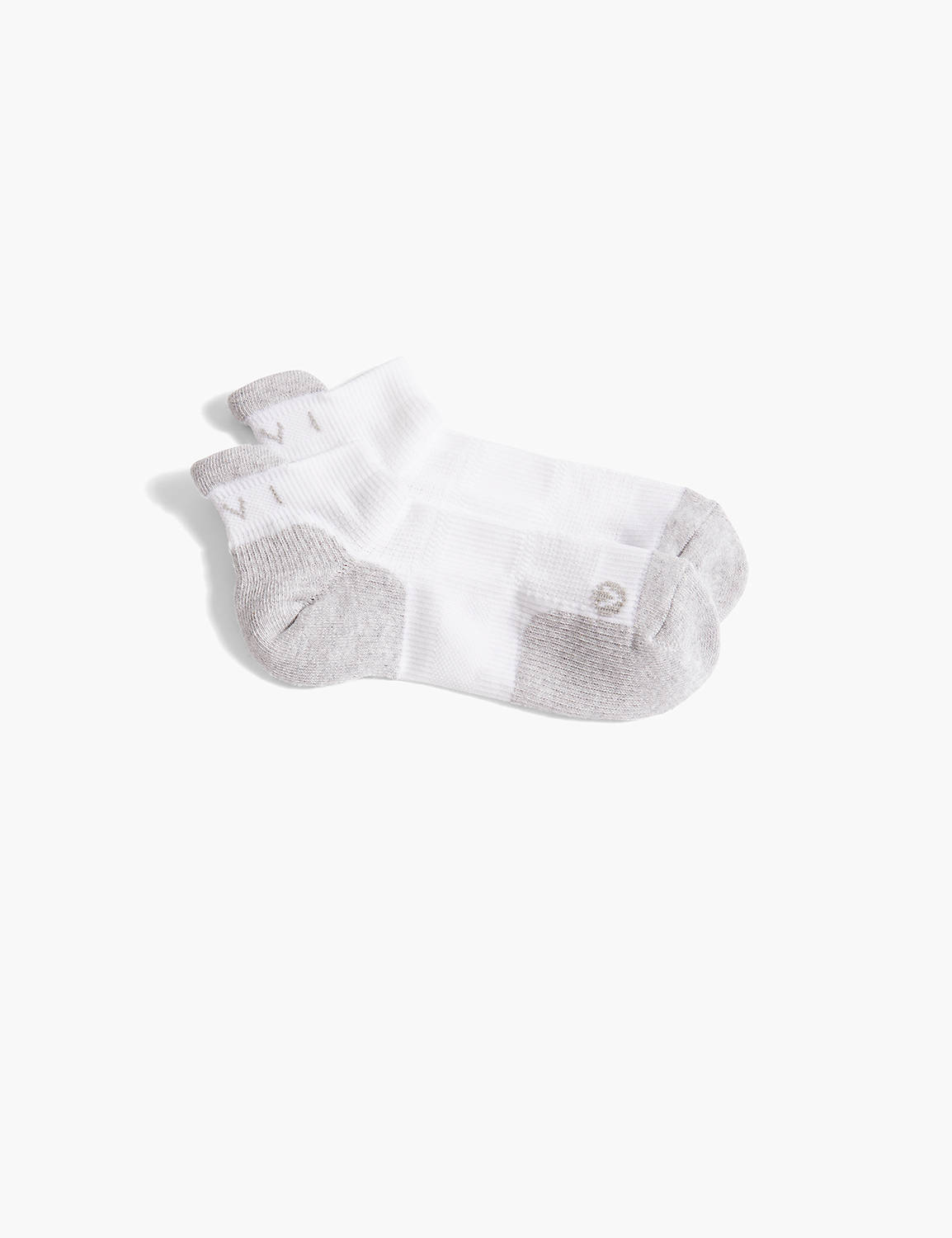Livi Wicking White & Grey Sock Product Image 1