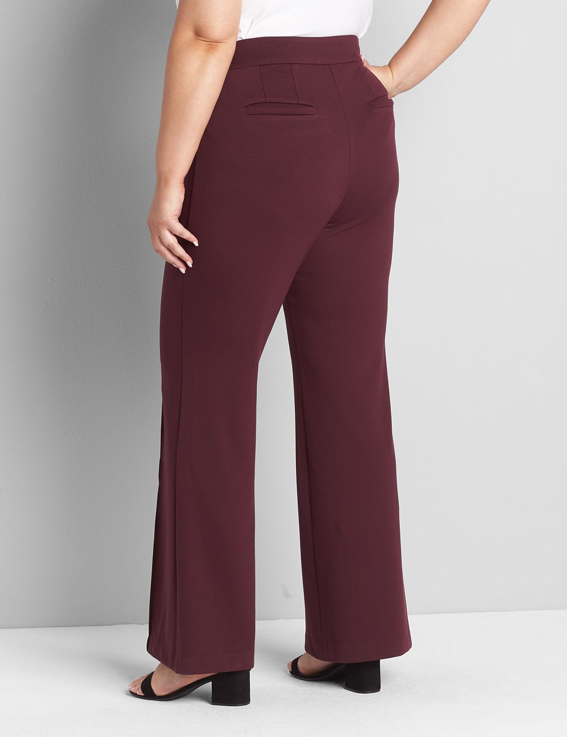 Signature Fit Flare Pant - Ponte