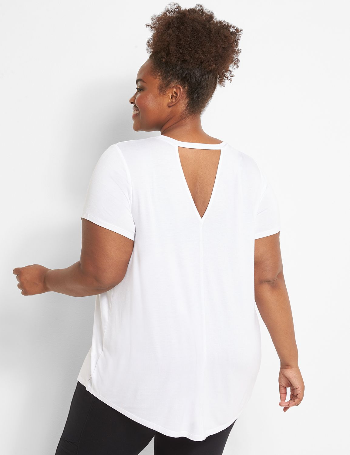 LIVI V-Back Tee Product Image 2