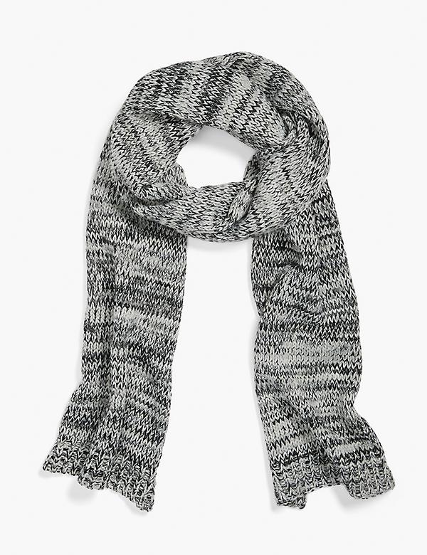 Marble Knit Scarf