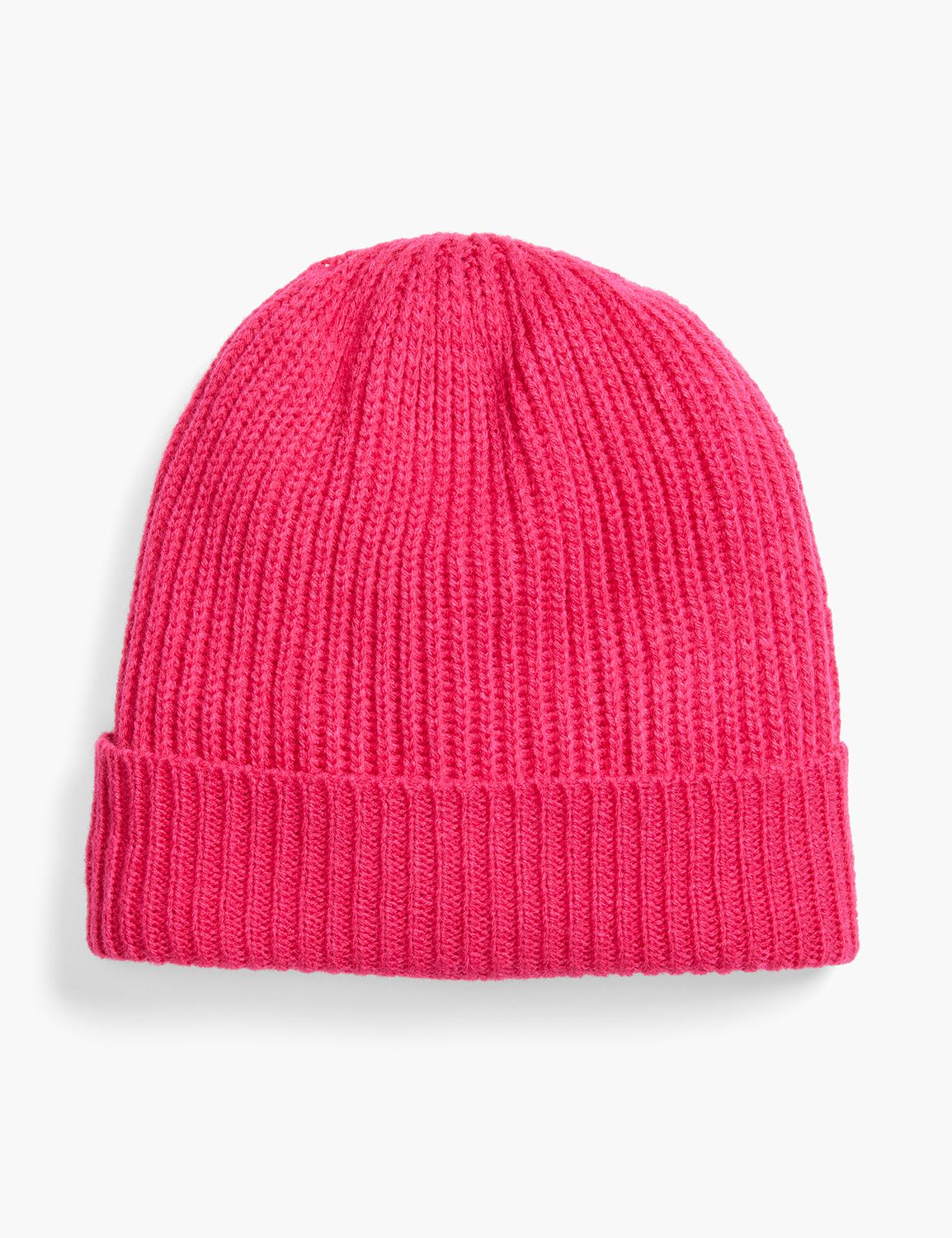 POP COLOR RIB BEANIE:PANTONE Cabaret:NO Product Image 1
