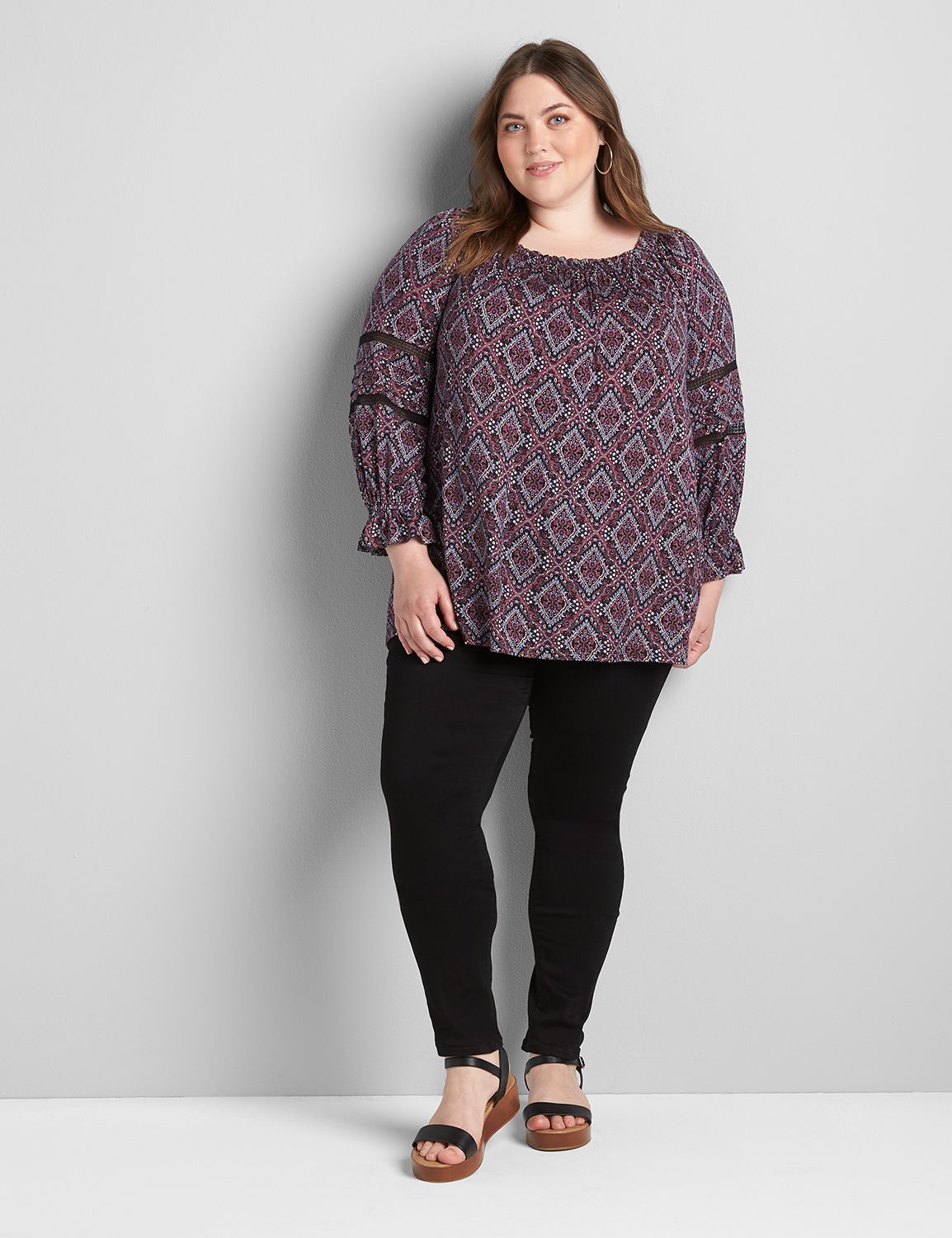 STRAIGHT FIT HIGH RISE SKINNY - BLA Product Image 3