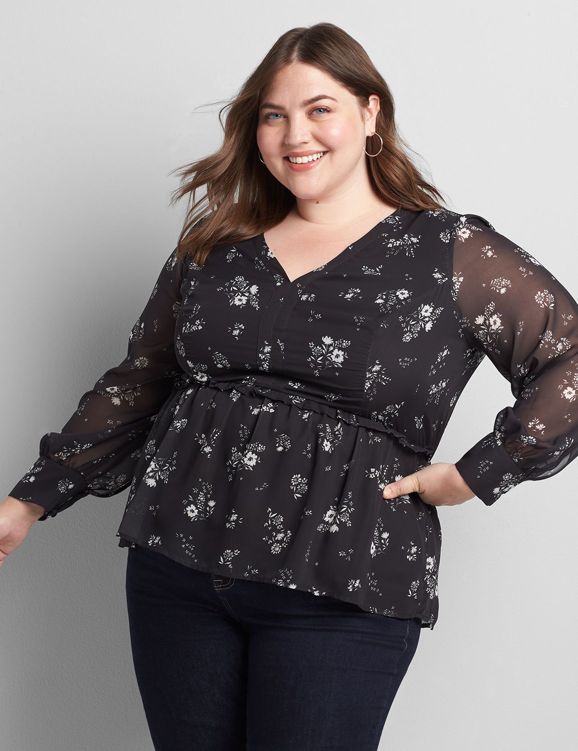 Plus Size Blouses Dressy Shirts | Bryant