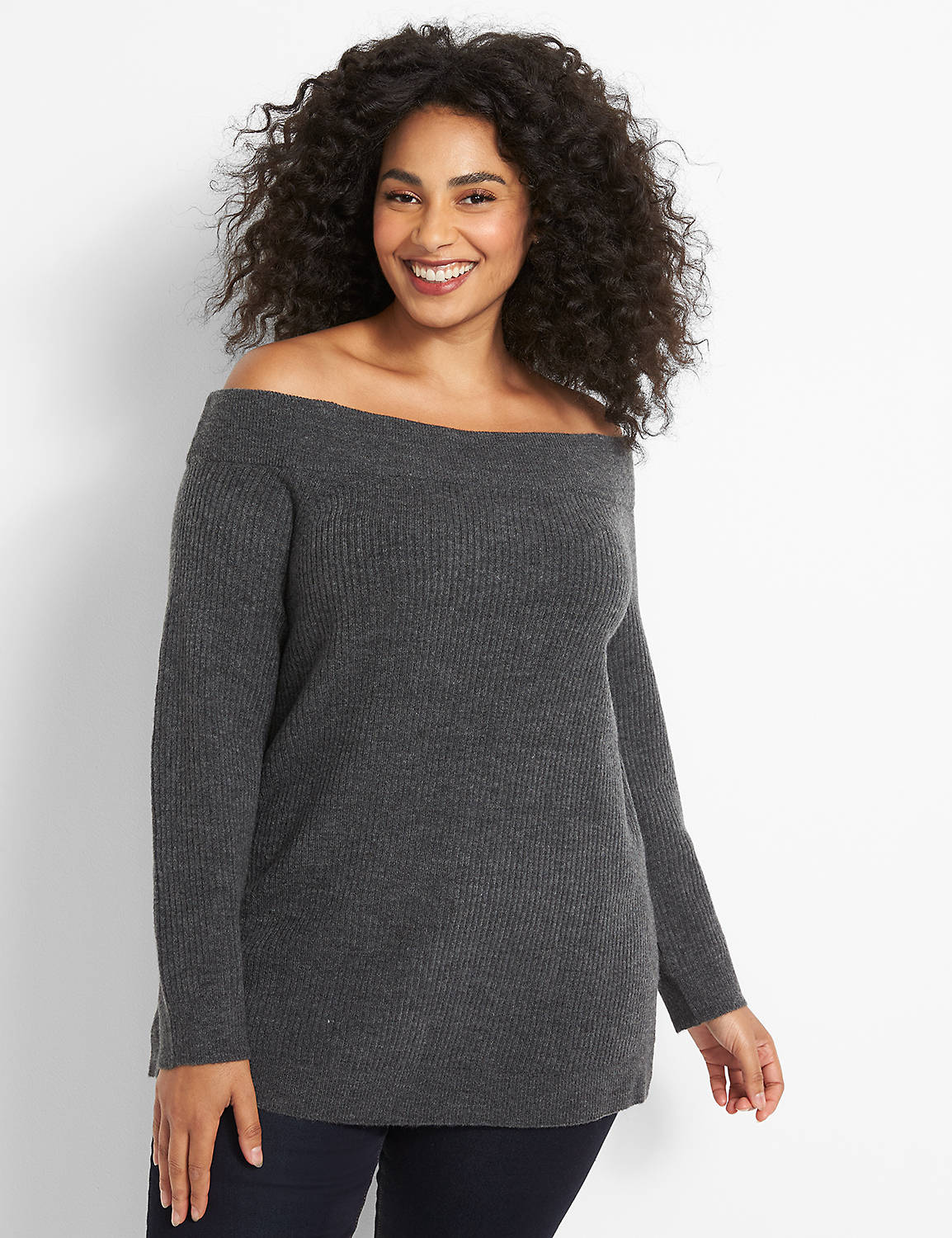 Off-The-Shoulder Sweater Product Image 1