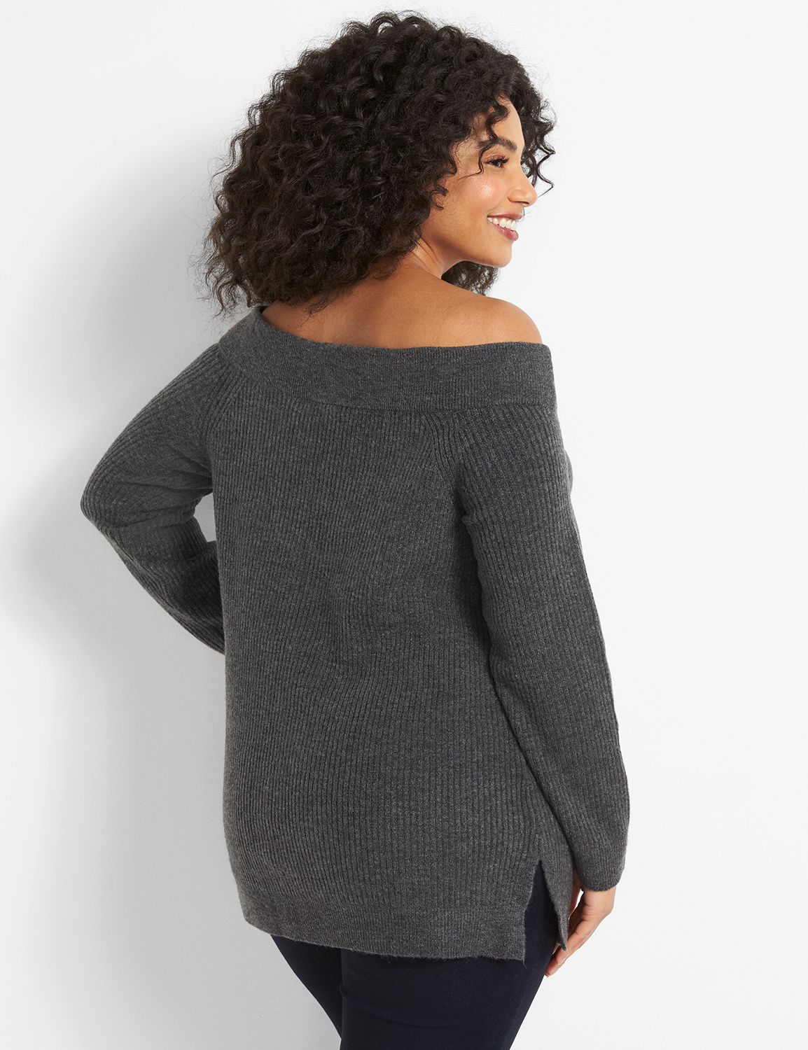 Off-The-Shoulder Sweater | LaneBryant