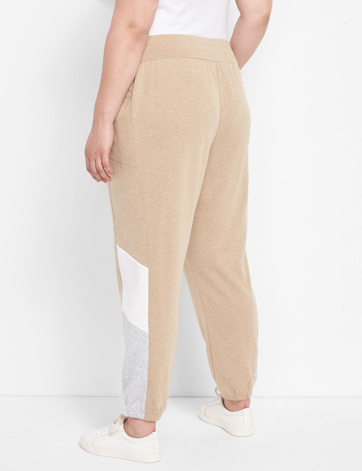 LIVI Mid Rise French Terry Full Len Product Image 2