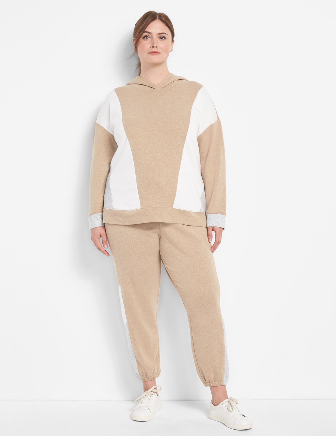 LIVI Mid Rise French Terry Full Len Product Image 3