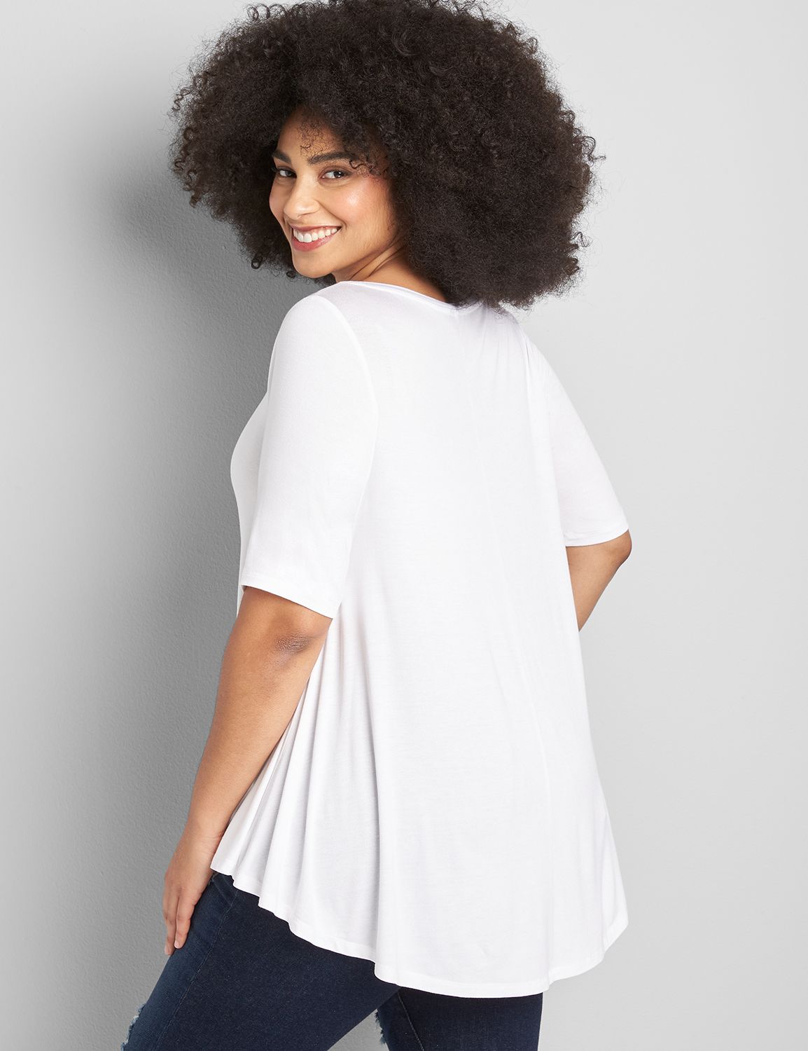 Perfect Sleeve Boat Neck Drapey Tun Product Image 2