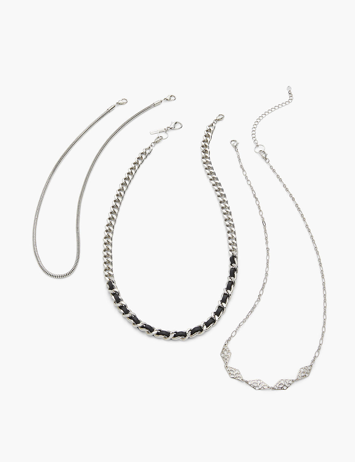 Multi-Strand Convertible Chain Necklace Product Image 2