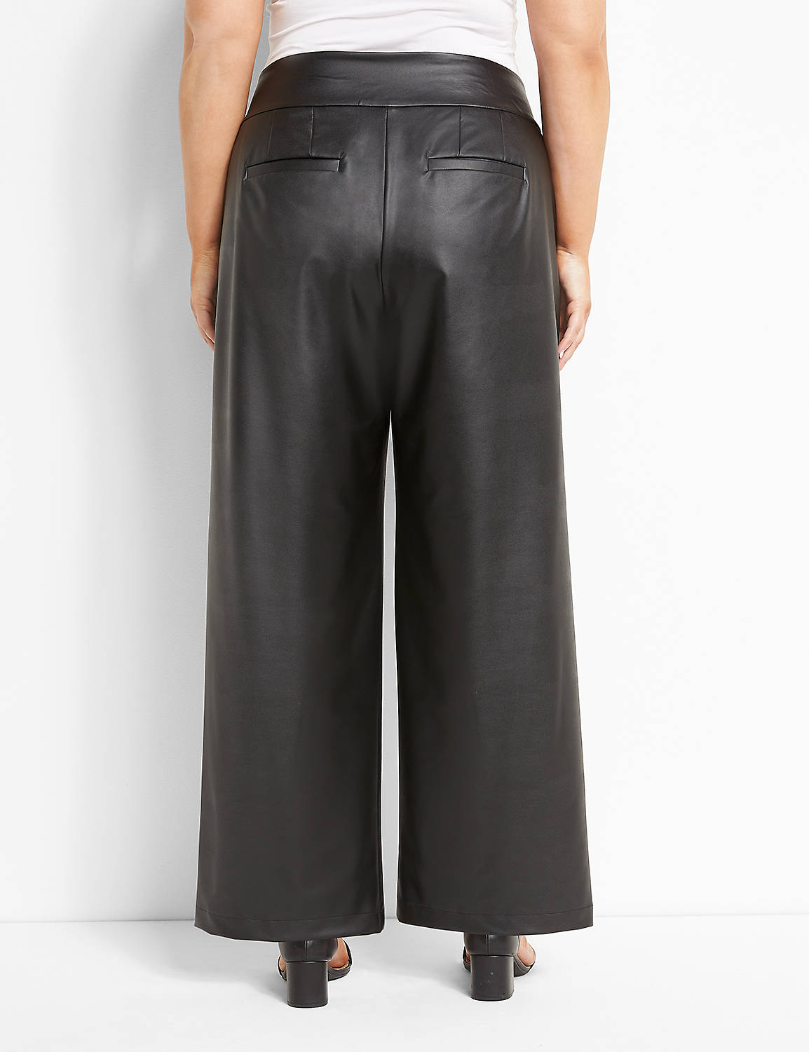Faux Leather Wideleg 1122431 Product Image 2