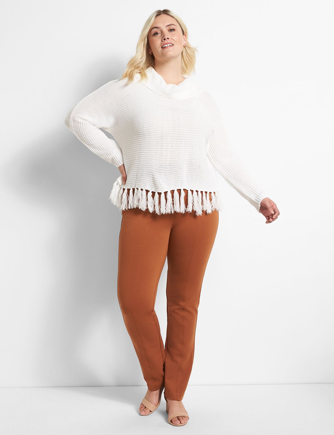 Ponte Pull-On Twill Straight 112242 Product Image 3
