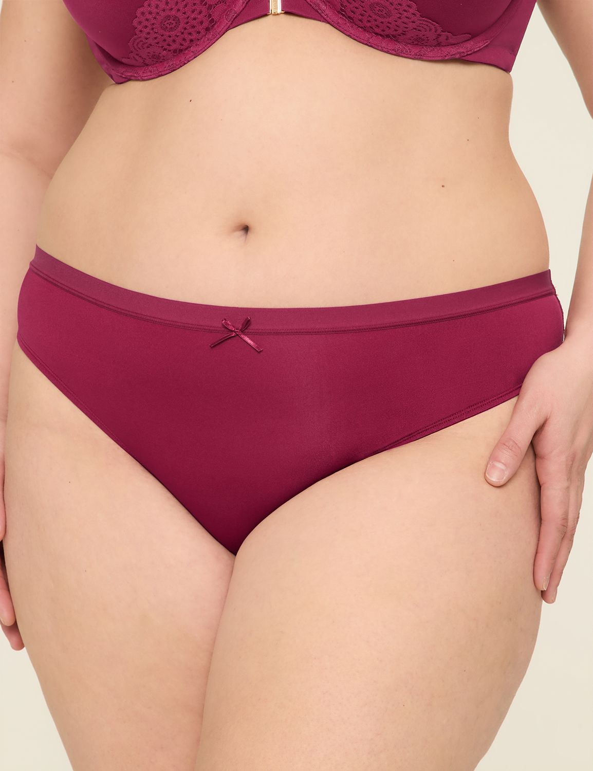 No Show Thong Crochet Lace Back 114 Product Image 1