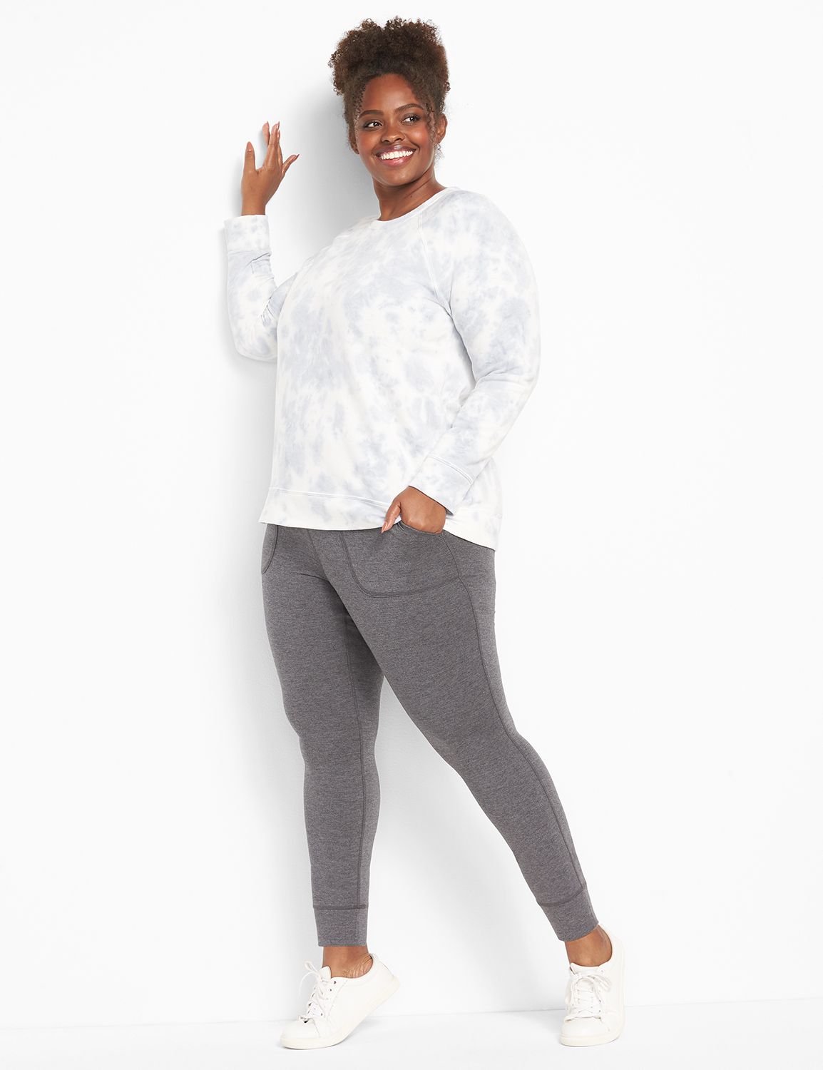 Power Pocket French Terry 7/8 Leggi Product Image 3