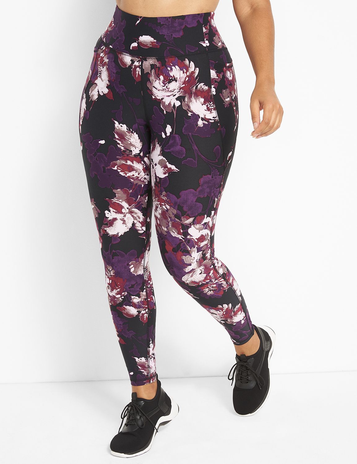 LIVI High-Rise Wicking 7/8 Legging With Pockets | LaneBryant