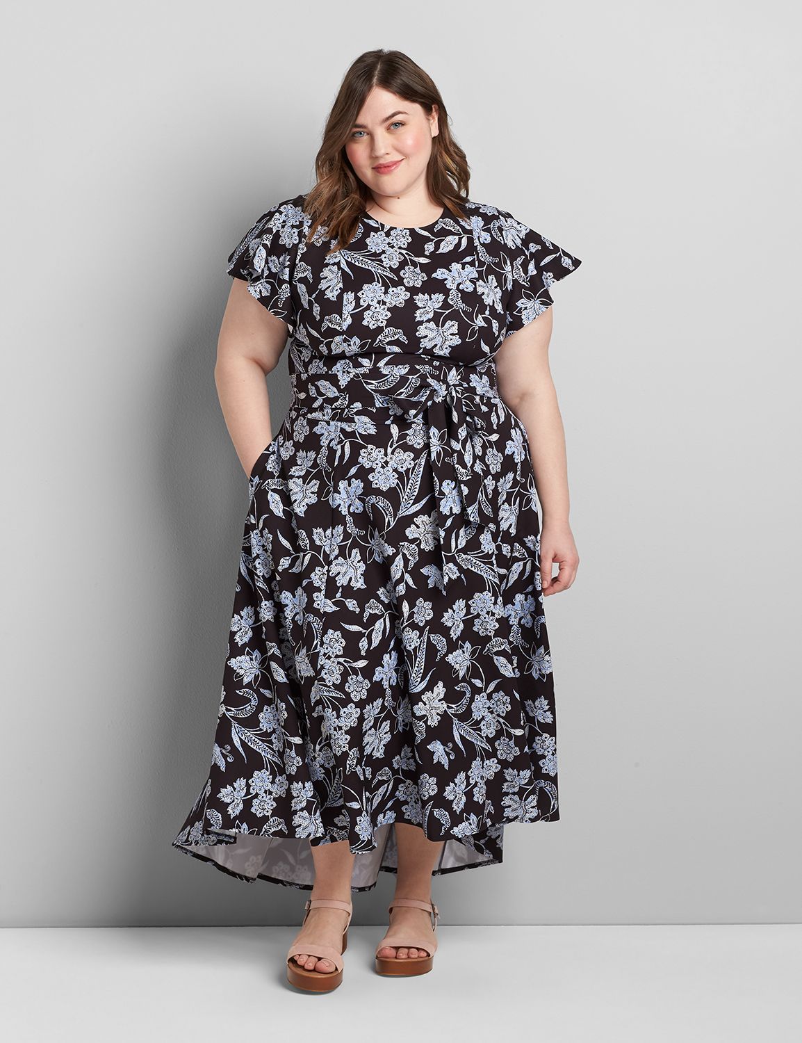 Lane bryant outlet high low dress