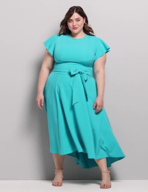 Lane bryant hotsell high low dress