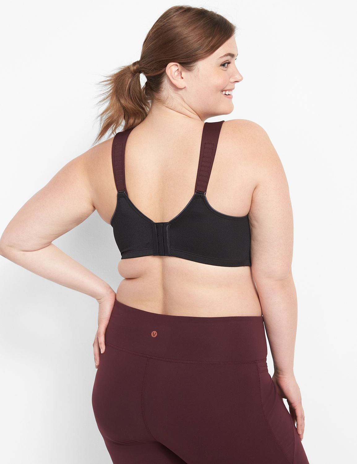 Lane Bryant Livi Active Sport Bra Molded Underwire Padded Apandex