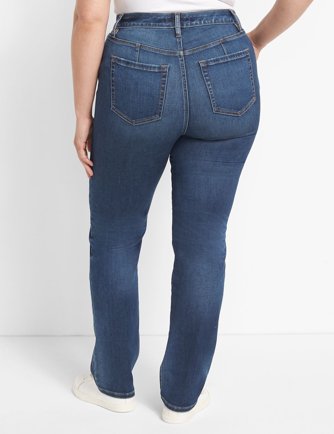 Viola High Rise Slim Straight Jean